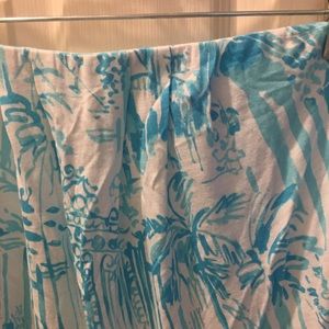 Lilly Pulitzer strapless top